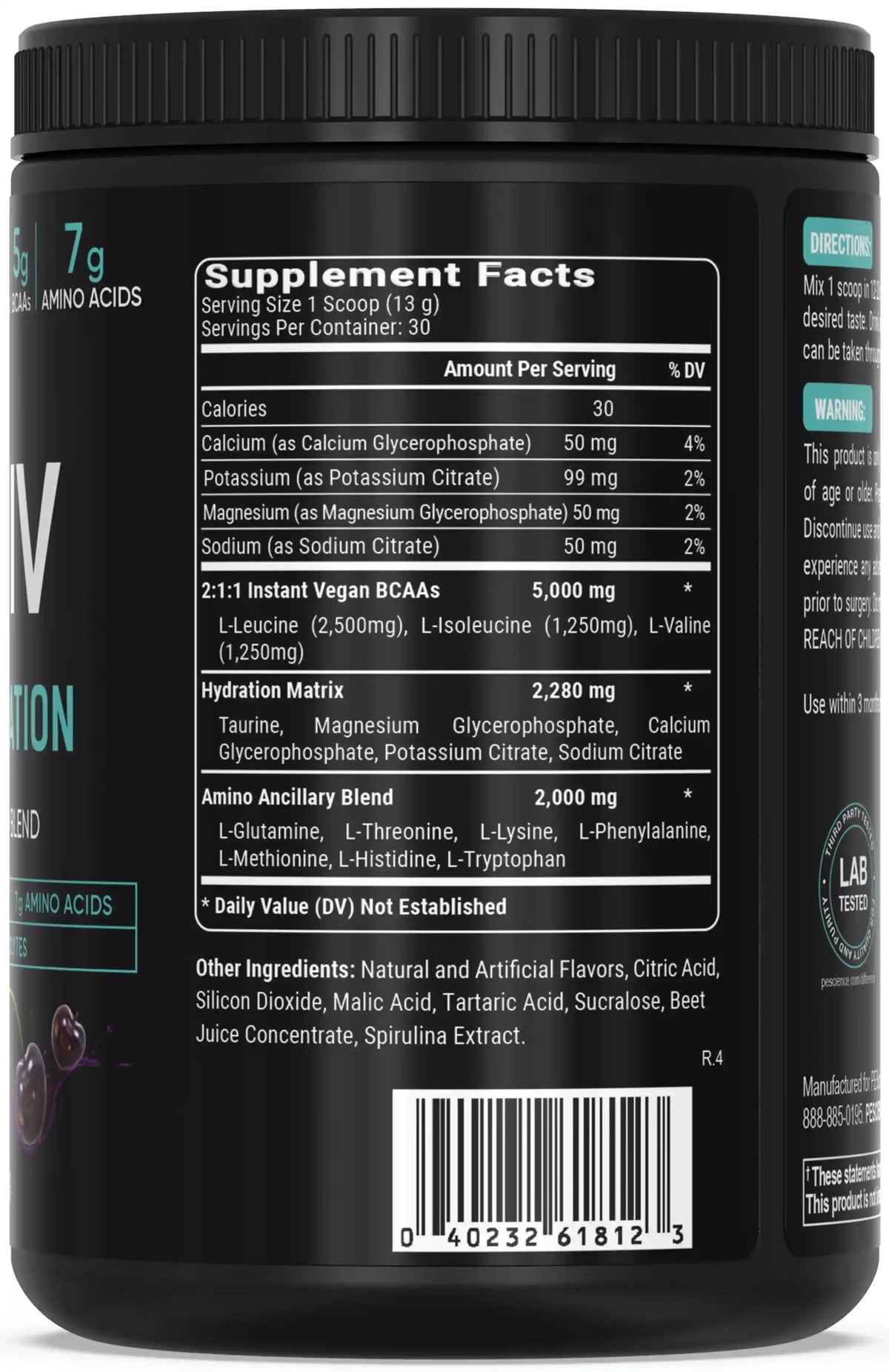 Amino IV BCAAs + EAAs