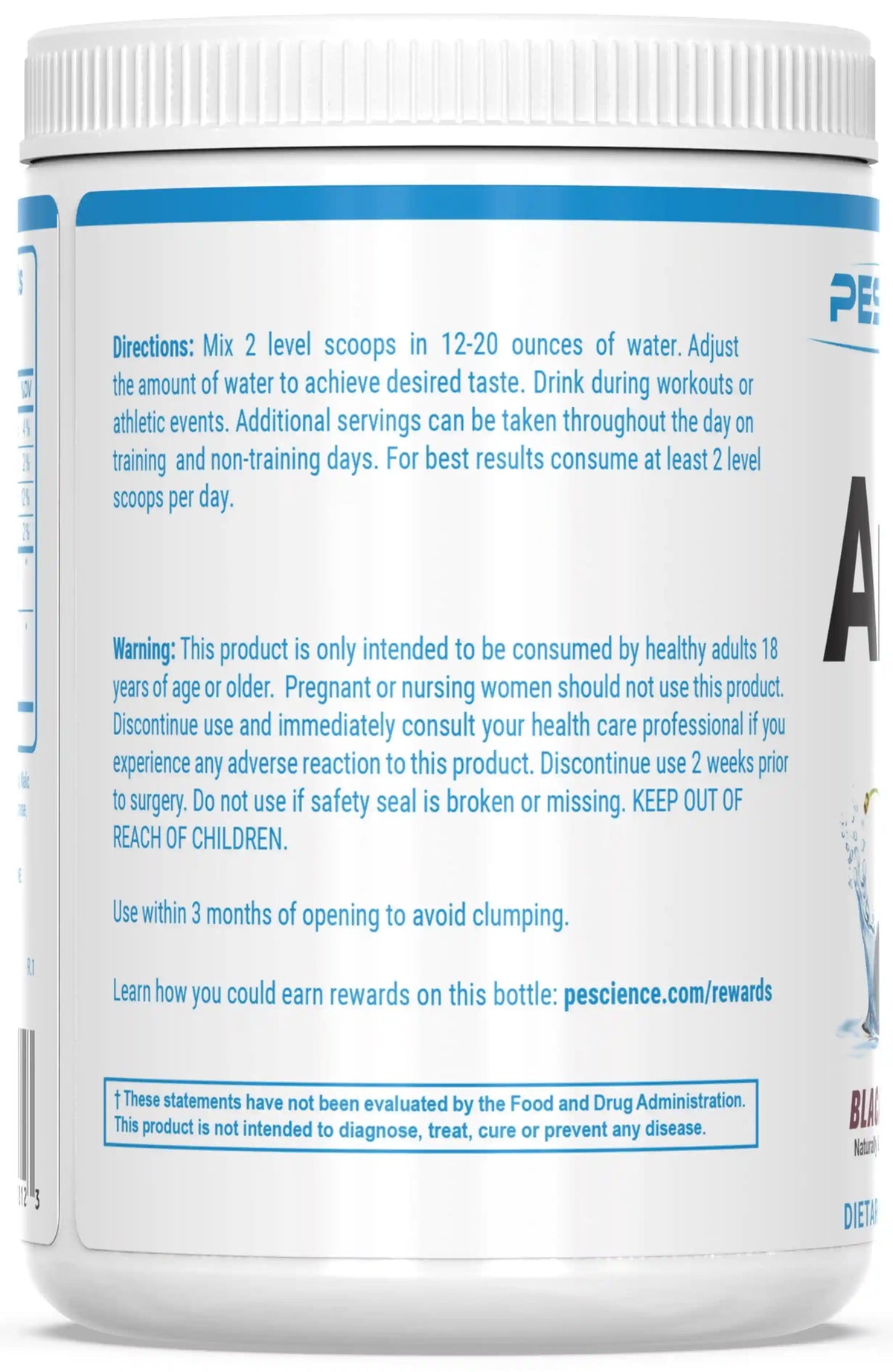 Amino IV BCAAs + EAAs