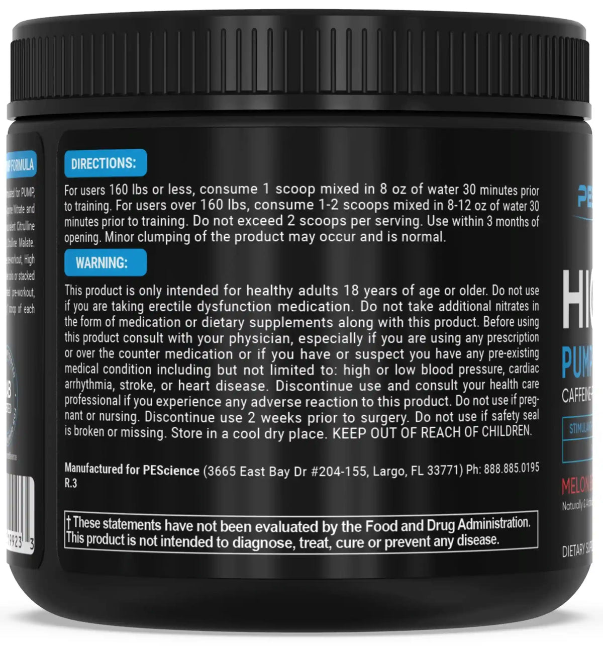 High Volume Stim-Free Pre-Workout