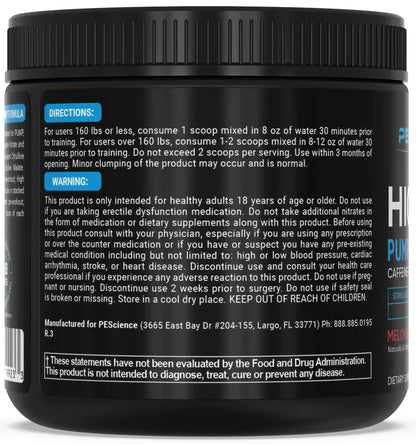 High Volume Stim-Free Pre-Workout