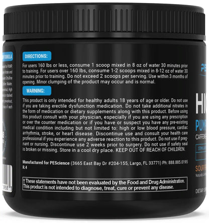 High Volume Stim-Free Pre-Workout
