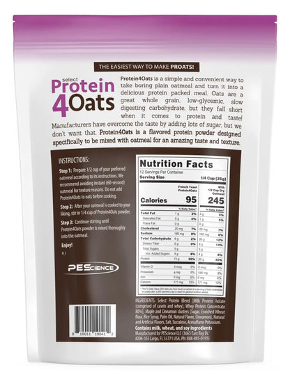 Protein4Oats Protein for Oatmeal