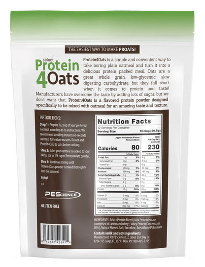 Protein4Oats Protein for Oatmeal