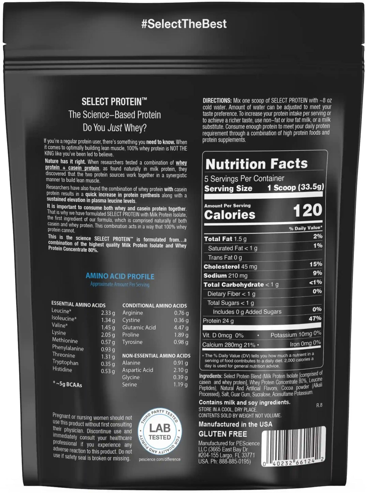 Select Protein Powder