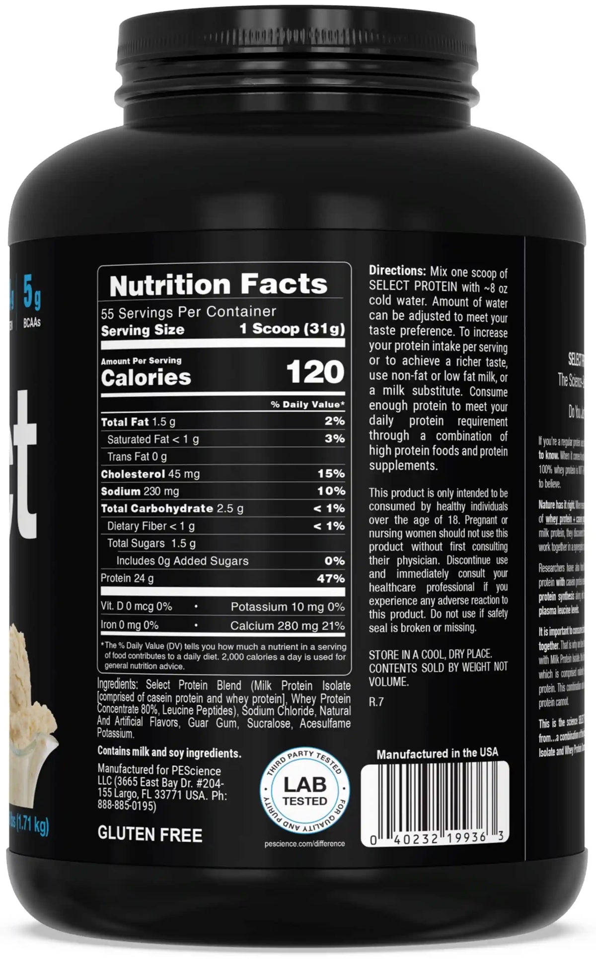 Select Protein Powder