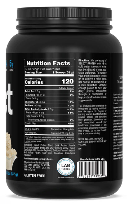 Select Protein Powder