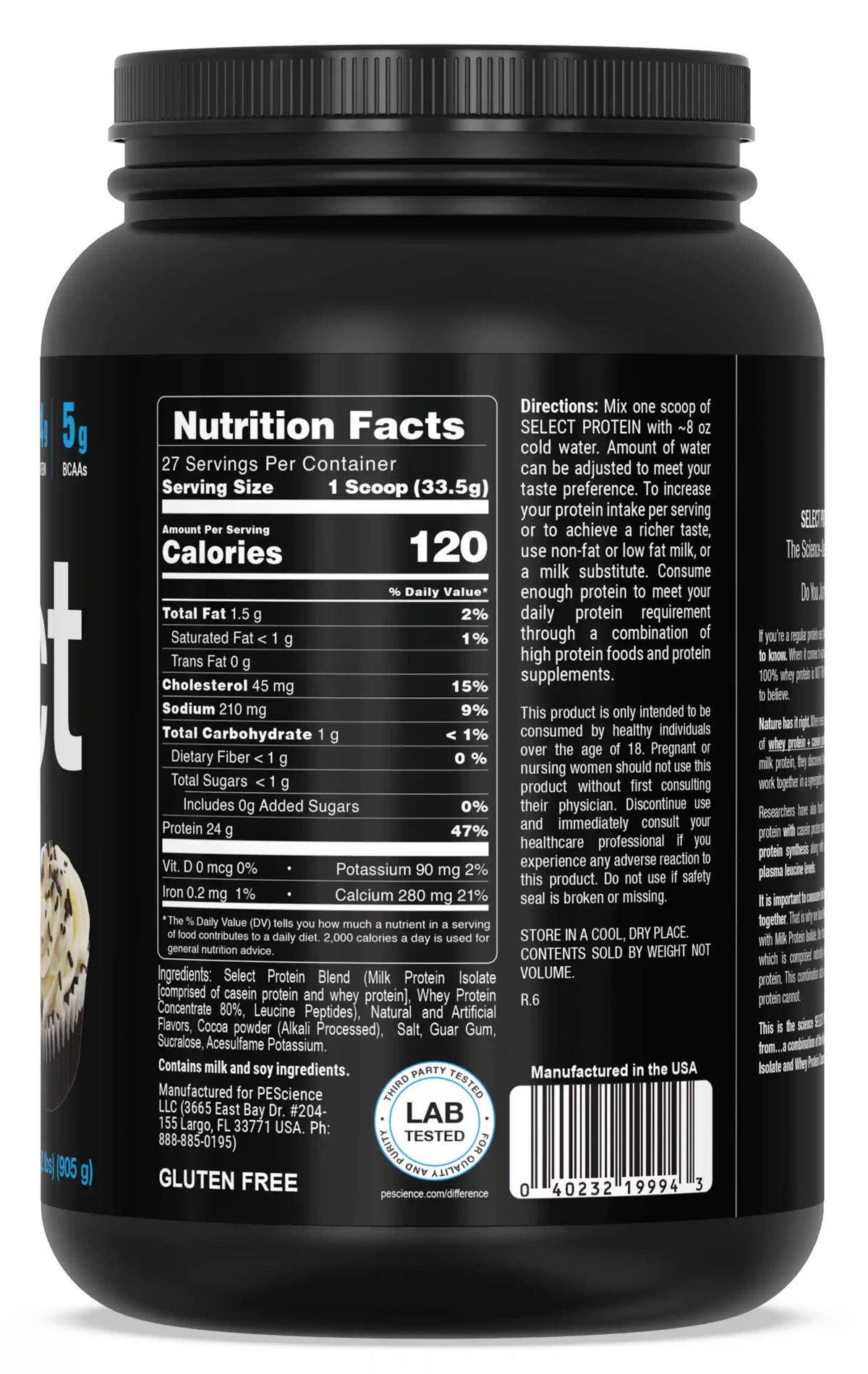Select Protein Powder