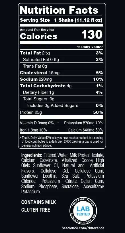 Select Protein Shake - RTD
