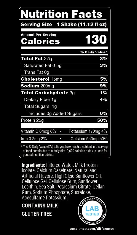 Select Protein Shake - RTD