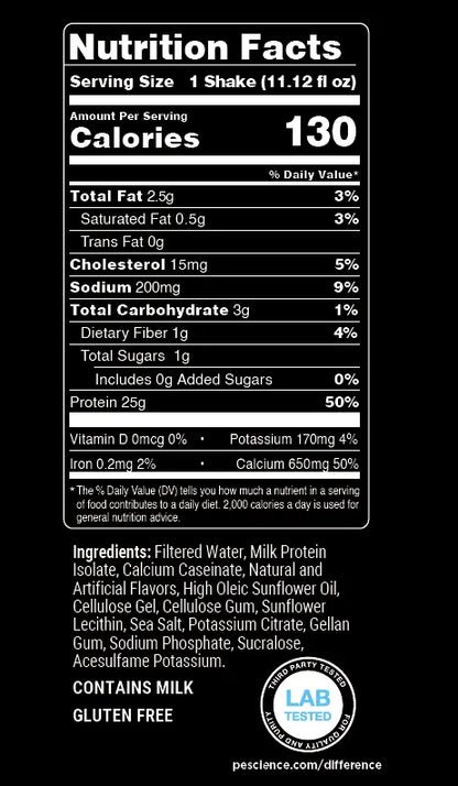 Select Protein Shake - RTD