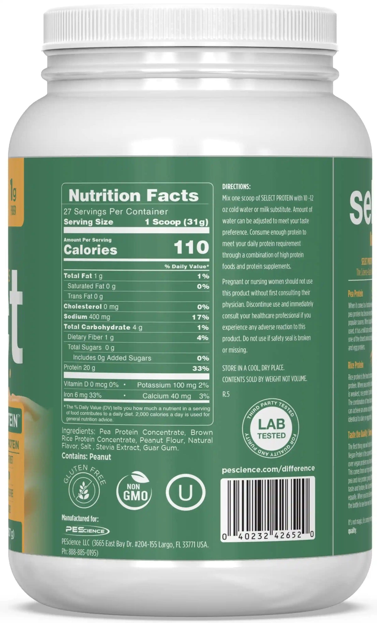 Select Vegan Protein