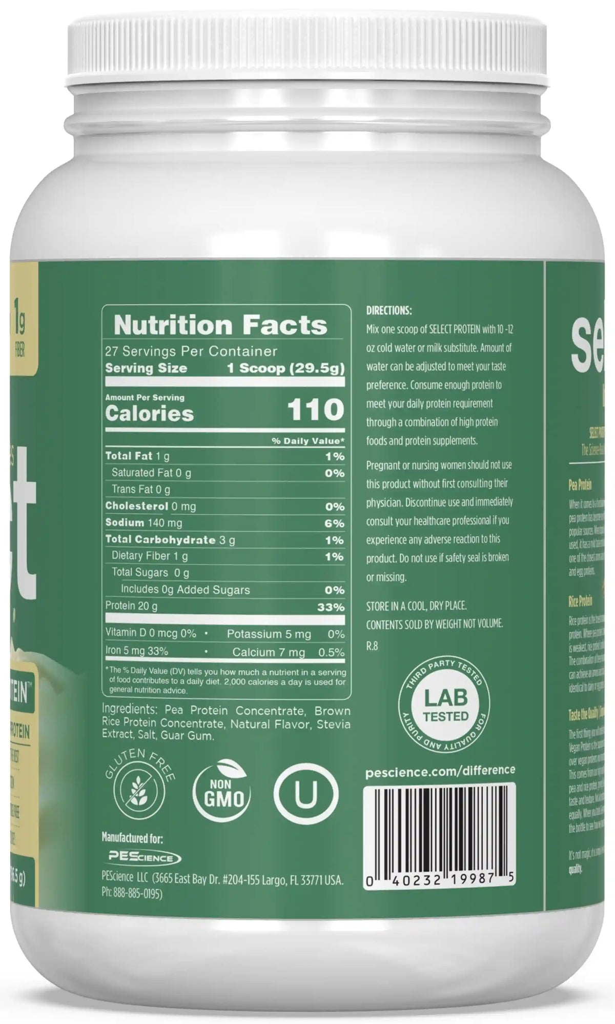 Select Vegan Protein