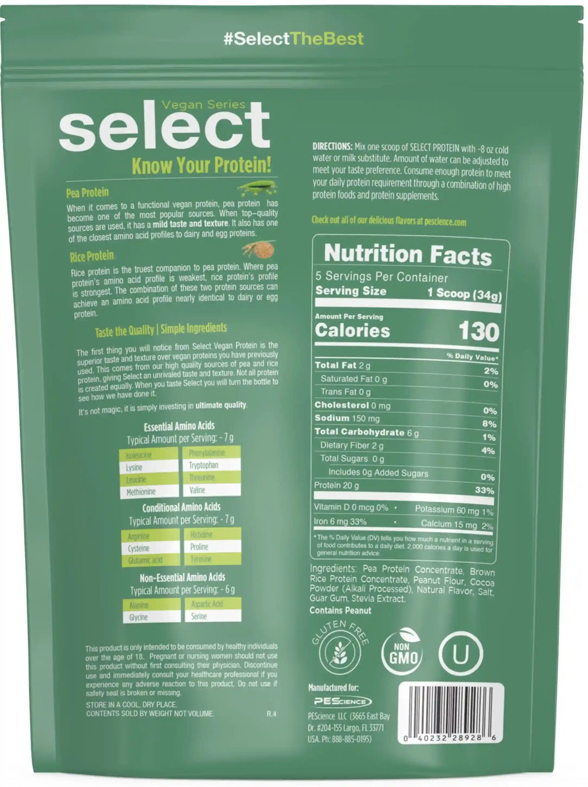 Select Vegan Protein