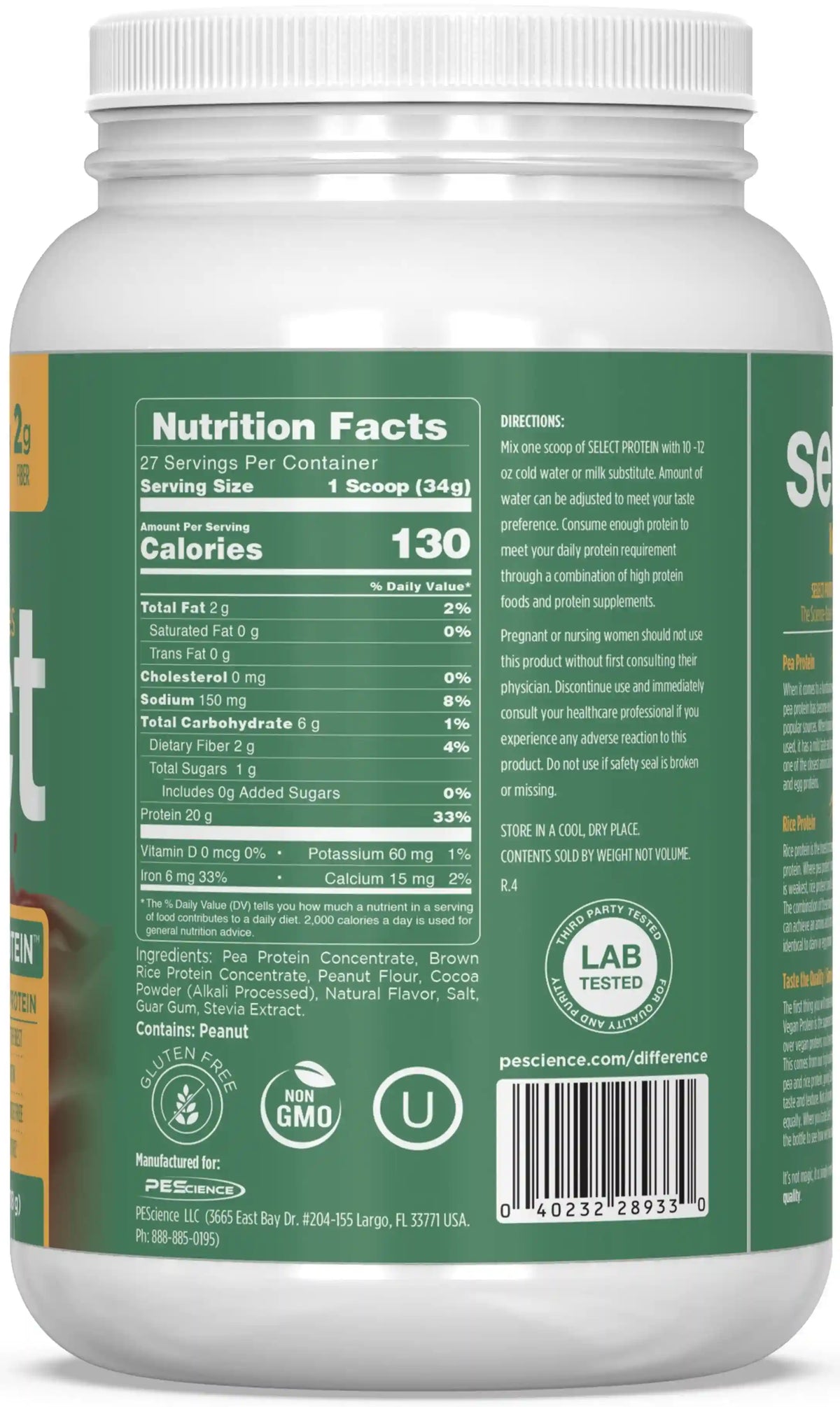 Select Vegan Protein