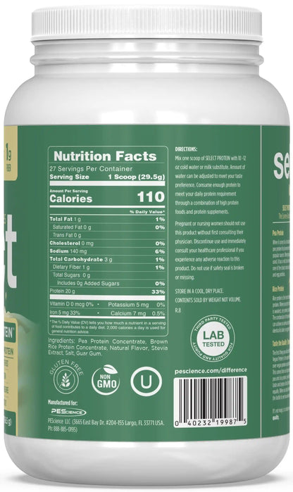Select Vegan Protein