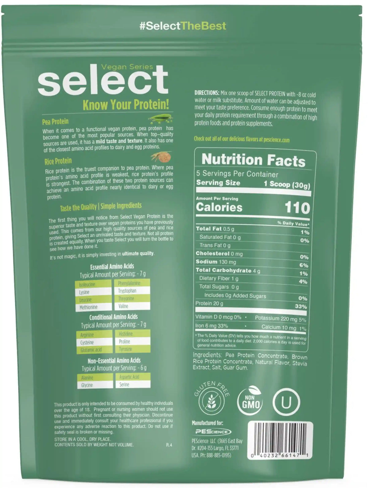 Select Vegan Protein