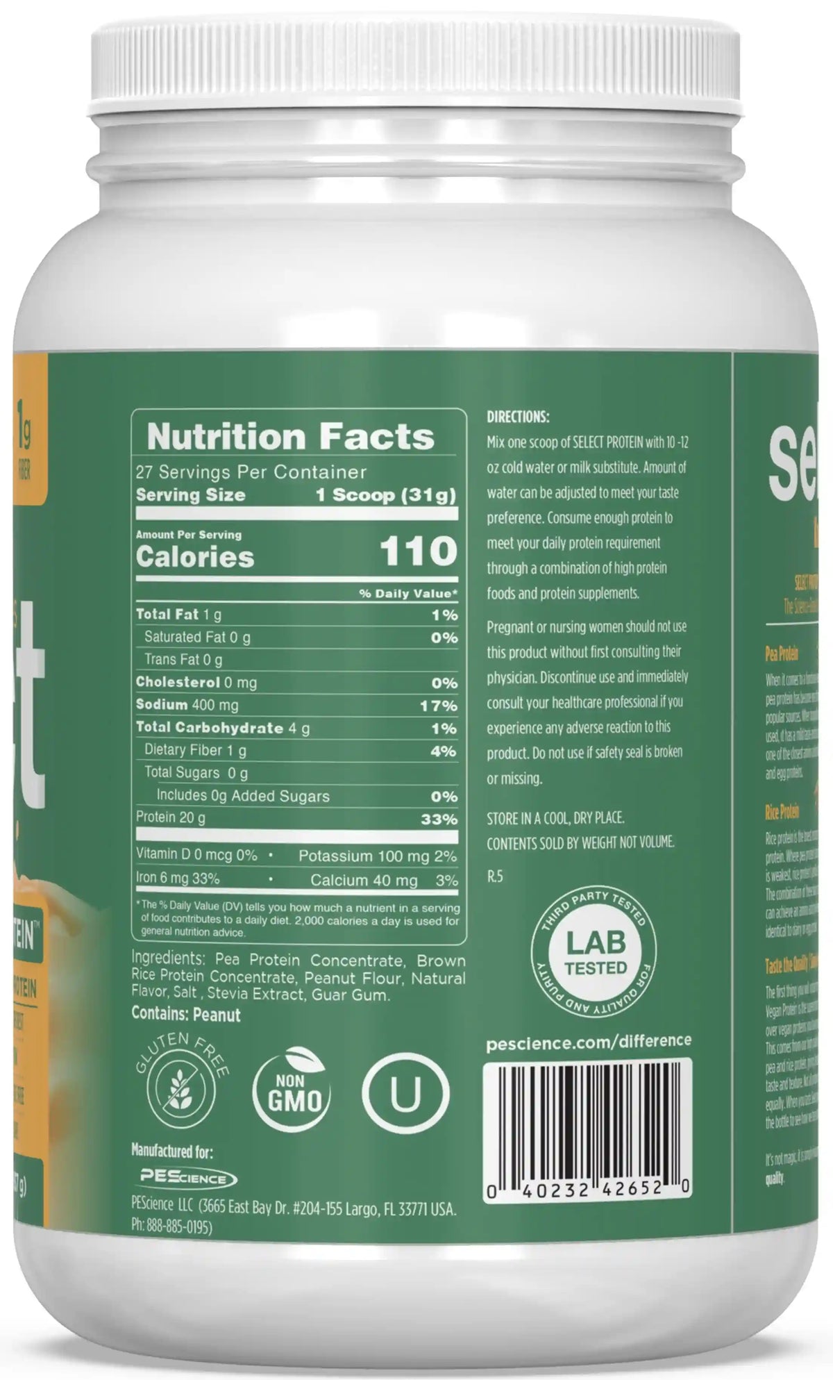 Select Vegan Protein